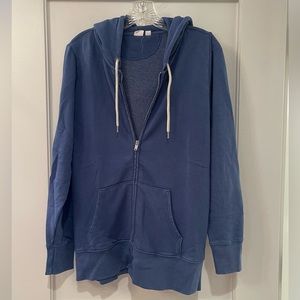 Gap Blue Zip Up Hoodie | SZ M